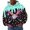 Black, variant on Trendfront Boys Hoodies Long Sleeve 3D Ice Cream Baseball All Over Print Kangaroo Pocket Fall Winter Casual Pullover Sweatshirt Tops