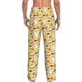 thumbnail image 3 of Goofa Rabbit Hunger Printed Soft Pajama Pants for Men, Wide Leg Comfy Casual Lounge Yoga Pants-X-Large, 3 of 9
