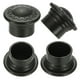 thumbnail image 4 of Extremos de varilla de cortina Uxcell, 4 piezas de tapa de cabeza de varilla de cortina de plástico para decoración de ventanas modernas de oficina en casa, negro, 4 of 6