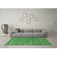 thumbnail image 3 of Ahgly Company Indoor Rectangle Persian Emerald Green Traditional Area Rugs, 7' x 9', 3 of 4