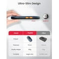 thumbnail image 2 of FANZC-Vaydeer Ultra Slim Mouse Mover, Air 3 Mouse Jiggler with Adjustable Interval Timer, Undetectable & Noiseless, Simulates Realistic Mouse Movement, Driver-Free for Keeping The PC Active (Bright G, 2 of 4