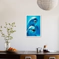 thumbnail image 4 of Bottlenose Dolphin Two, Facing, One on Top of the Other, Animals Framed Art Print Wall Art by Augusto Leandro Stanzani Sold by Art.Com, 4 of 6