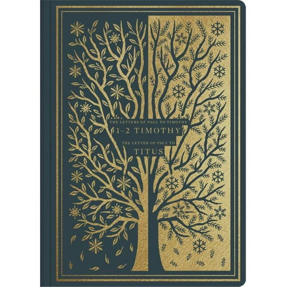 Crossway Books 163383 ESV Illuminated Scripture Journal 1-2 Timothy & Titus, Blue Softcover
