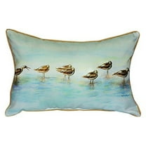 Betsy Drake ZP024 20 x 24 in. Avocets Extra Large Zippered Pillow
