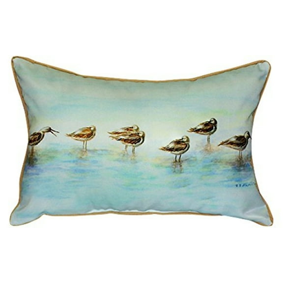 Betsy Drake ZP024 20 x 24 in. Avocets Extra Large Zippered Pillow