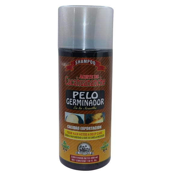Cacahuananche Extract Shampoo (Extracto De Cacahuananche Shampoo) - 480 ml - Natural Ingredients with Mix Herbs Premium