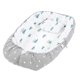thumbnail image 2 of Funda para Tumbona para Bebé Suave, Cómoda, Transpirable, Fácil de Limpiar, Plegable, Portátil, Funda para Nido para Recién Nacidos para Viajar, Diseño de Bosque Gris, 2 of 9