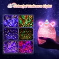 thumbnail image 6 of Unicorn Night Light for Kids, Wired Star Projector Unicorn Toys for Girls Aged 4-6, Star Galaxy Night Light Projector for Kids Room, Unicorn Gifts for 3 4 5 6 7 8 9+ Year Old Girls Birthday, 6 of 8