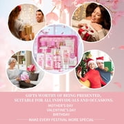 BBlove Bath and Body Care Set,Japanese Cherry Blossom Scents,Bath&Body 4 Set,with Body Lotion,Body Mist,Shower Gel and Body Scrub