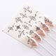 thumbnail image 4 of Jumpingount 8 hojas de pegatinas de flores para uñas, calcomanías de transferencia de flores simples, tatuajes para manicura, decoración Arte de uñas, 4 of 6