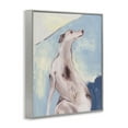 thumbnail image 4 of Stupell Industries Greyhound Abstract Painting Animals & Insects Painting Gray Framed Art Print Wall Art, 24 x 30, 4 of 10