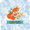 thumbnail image 4 of Inktastic Little Sister Woodland Fox Girls Girls Toddler T-Shirt, 4 of 5