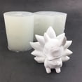 thumbnail image 4 of Nine Tailed Foxes Silicone Molds Table Ornament Mould Epoxy Resin Molds Plaster Making Tool Easy to Clean, 4 of 8