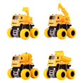thumbnail image 2 of 4-Pack Push Engineering and Friction Car Toy Go Powered Vehicles Cars Education, 2 of 6