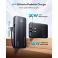 thumbnail image 2 of Cargador rápido Power Bank INIU P24 de 10000 mAh y 45 W USB-C, 2 of 7
