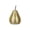Green, variant on Hazel Pearlescent Ceramic Pear Figurine – Decorative Fruit Statue, Modern Home Decor Accent for Living Room, Tabletop, Shelf, Centerpiece Gift (Small, white)
