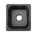 thumbnail image 4 of Rv  Stainless Steel Hand Wash Basin Sink Black Electroplated Drop In Sinks For Rvs s Yachts Boats 17.5x16.5x7cm, 4 of 6