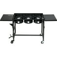 thumbnail image 6 of Barton Propane Triple Burner Stove Station with Regulator & Removable Legs, 6 of 7