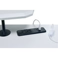 thumbnail image 4 of "ACME Vildre Gaming Table w/USB Port, Black & White Finish 93134", 4 of 7