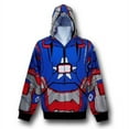 thumbnail image 2 of Iron Man 3 Iron Patriot Zip-Up Costume Hoodie-XLarge, 2 of 9