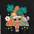thumbnail image 3 of LOL Surprise! - Boogie Babe Palm Trees - Toddler And Youth Short Sleeve Graphic T-Shirt, 3 of 5