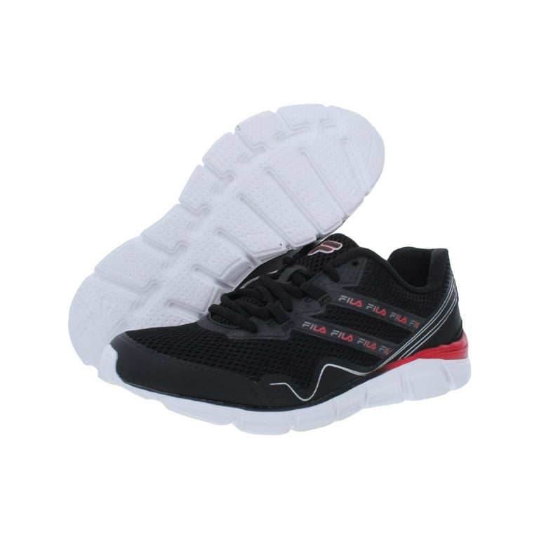 Fila Mens Memory Vernato 8 Memory Foam Running Black 10 Medium (D) - Walmart.com