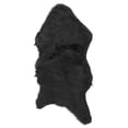 thumbnail image 4 of Soft Rug, Warm Floor Mat, Resistant To Fading For Sitting Room Sofa Home Decor Black, 4 of 8