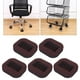thumbnail image 3 of de 5 Copas para muebles Copas con ruedas Posavasos Topes para ruedas para muebles Antideslizantes Fieltro Marrón, 3 of 9