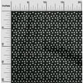 thumbnail image 2 of oneOone Velvet Black Fabric Florals Sewing Craft Projects Fabric Prints By Yard 58 Inch Wide, 2 of 4