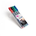 thumbnail image 1 of PATBOARD Marqueurs Non Permanents - Ensemble de 4 - Noir, Vert, Rouge (F) et Bleu (B) - Stylos Effaçables à l'Eau, 1 of 4