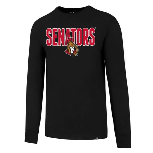 Ottawa Senators NHL Splitter Long Sleeve T-Shirt - '47