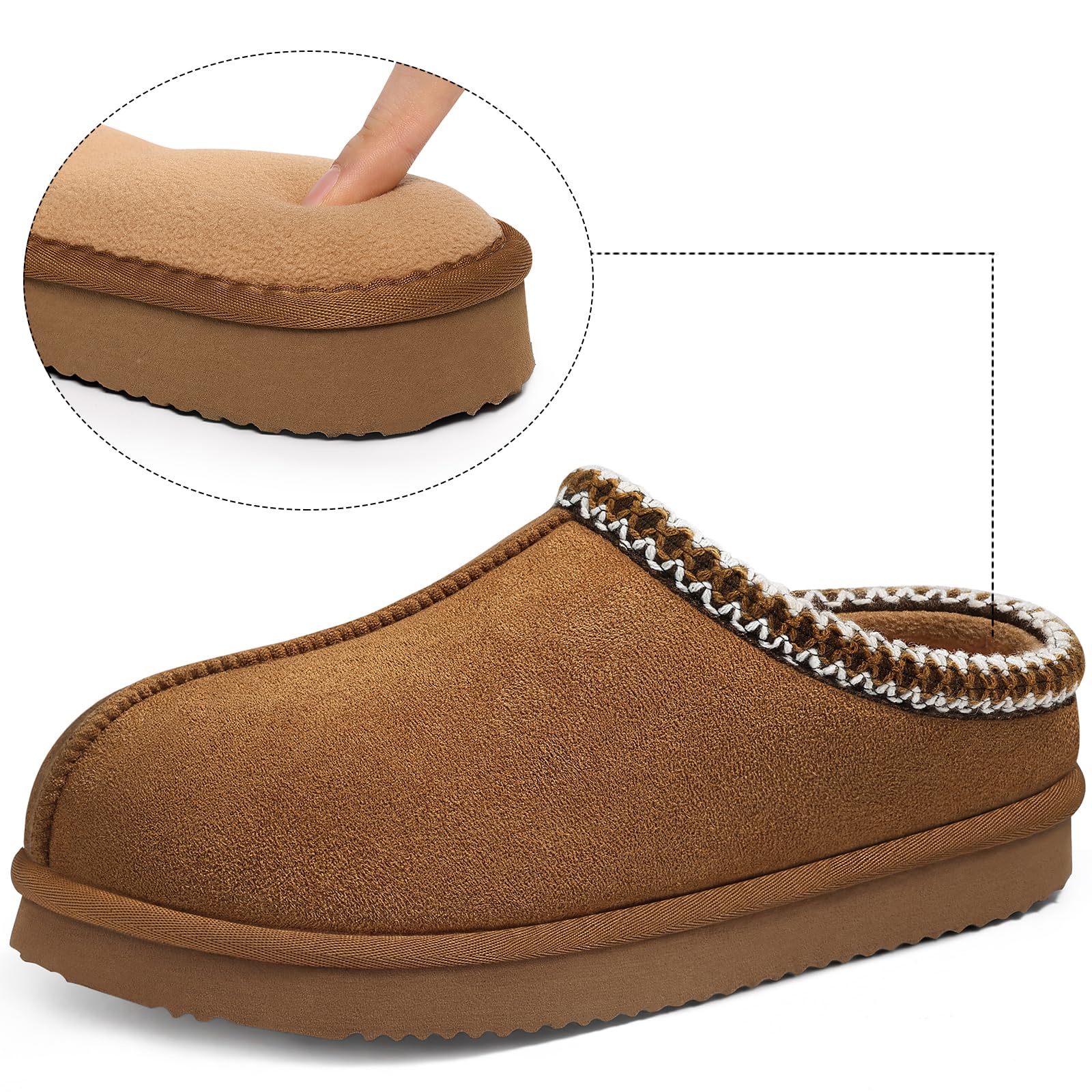 Litfun Memory Foam House Slippers for Women and Men photo 6