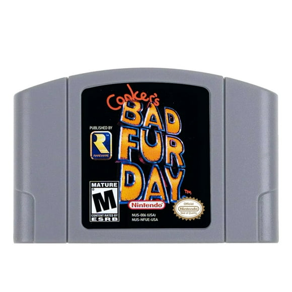 Conker's Bad Fur Day Nintendo 64 Español Solo