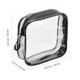 thumbnail image 3 of 2pcs Waterproof Cosmetic Bags Handheld Makeup Bags Personal Care Wash Bags, 3 of 8