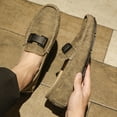 thumbnail image 5 of Men's Casual Loafers Slip On Leather Shoes Lightweight Driving Shoes Moccasins Classic Penny Loafer Flats Boat Shoes, 5 of 10