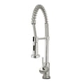 thumbnail image 2 of VIRTU USA  Triton PSK-1004 Single Handle Kitchen Faucet in Brush Nickel or Polish Chrome, 2 of 2