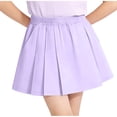 thumbnail image 2 of Paiwinds Girls' High Waist Quick Dry Tennis Skirt with Shorts Built-in Pleated A-Line Skort for Sports and Daily Wear, 2 of 9