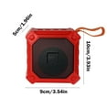 thumbnail image 3 of Nkmbld Outdoor Stereo Speakers Compact and Multifunctional Bluetooth Speaker Portable Wireless Audio Accessory for Street Vending and Night Markets, Red, 3 of 7