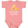 thumbnail image 3 of Inktastic Mommom Loves Me Childs Giraffe Boys or Girls Baby Bodysuit, 3 of 5
