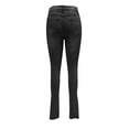 thumbnail image 4 of REALiKUN Women Cuffed Ripped Jeans Distressed Ripped Skinny Stretchy Denim Pant, 4 of 7