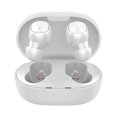 thumbnail image 1 of Methold 1 par de auriculares inalámbricos portátiles reutilizables compatibles con Bluetooth 5,0 Control de botones manos libres 10m auriculares para Cables de audio/vídeo Blanco, 1 of 6