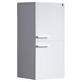 thumbnail image 1 of Armoire et Rangement Côté Linge de Salle de Bain Senza en Blanc, 1 of 4