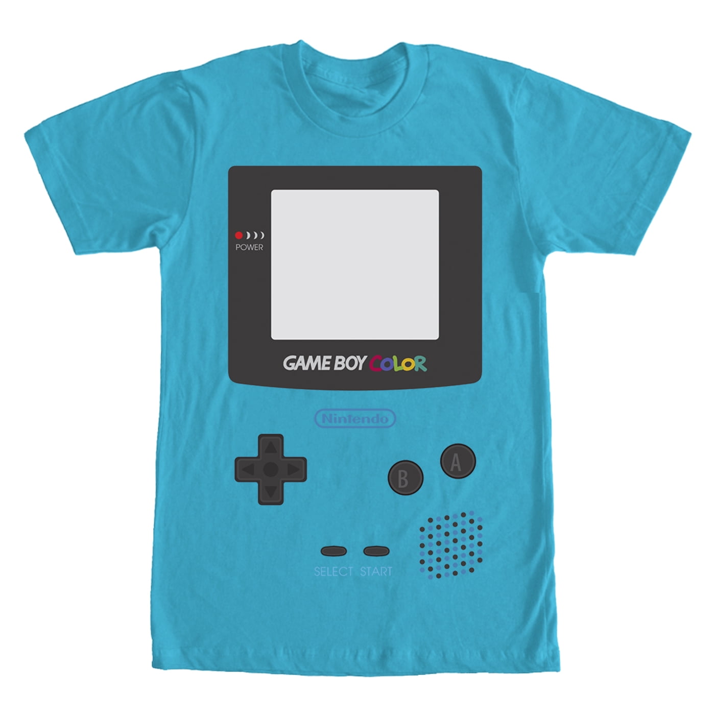 Nintendo Men's Nintendo Game Boy Color TShirt Turquoise Walmart