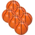 thumbnail image 3 of 6pcs Mini Basketballs Stress Relief Relaxation Toy Basketball Stress Balls, 3 of 8