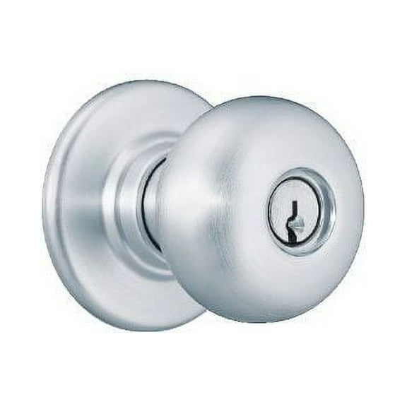 Schlage A170-Ply Plymouth Single Dummy Door Knob - Brass