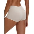 thumbnail image 3 of INSPIRE CHIC Women's High Waist Seamless Boyshorts Elastic Waistband Ice Silk Breathable Comfy Shorts L Beige, 3 of 4