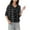 Black, variant on Tbopshirt Womens Striped Sweater,Fall Sweaters for Women,Long Sleeved V Neck Shirt Blouses Stripe Loose Color Matching