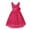 Rose, variant on Manyakai Kids Sleeveless Flower Girl Dress V-Neck Ruched Chiffon Wedding Party Formal Ball Gown Coral Pink 2