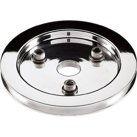 - Billet Specialties 81120 Polished Sbc 1 Groove Lower Pulley