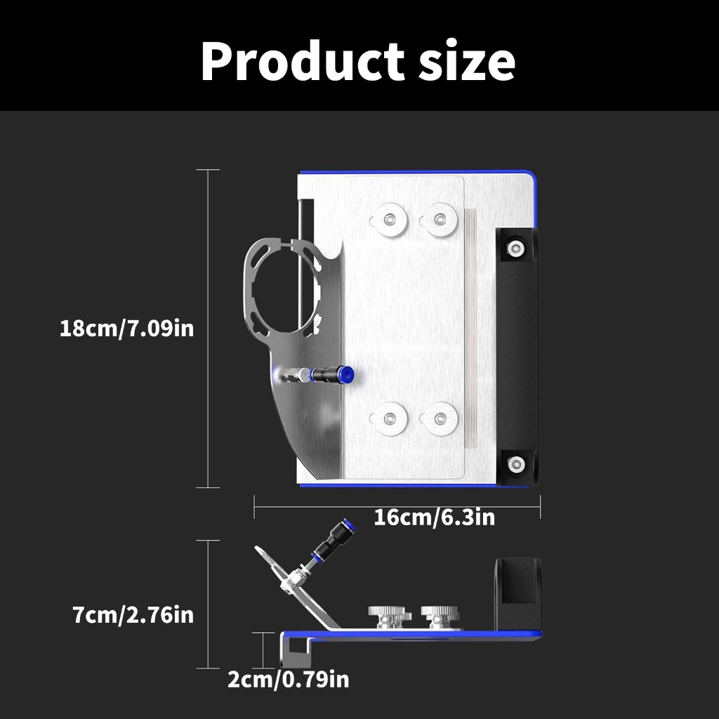 BQBQERT Angles Grinder Stand for 45°Chamfer Cutting 45 Degree Chamfering Tool Angles Grinder Stand for Cutting Ceramic